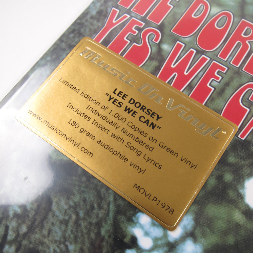 Lee Dorsey: Yes We Can (Music On Vinyl 180g, Colored Vinyl) Vinyl LP