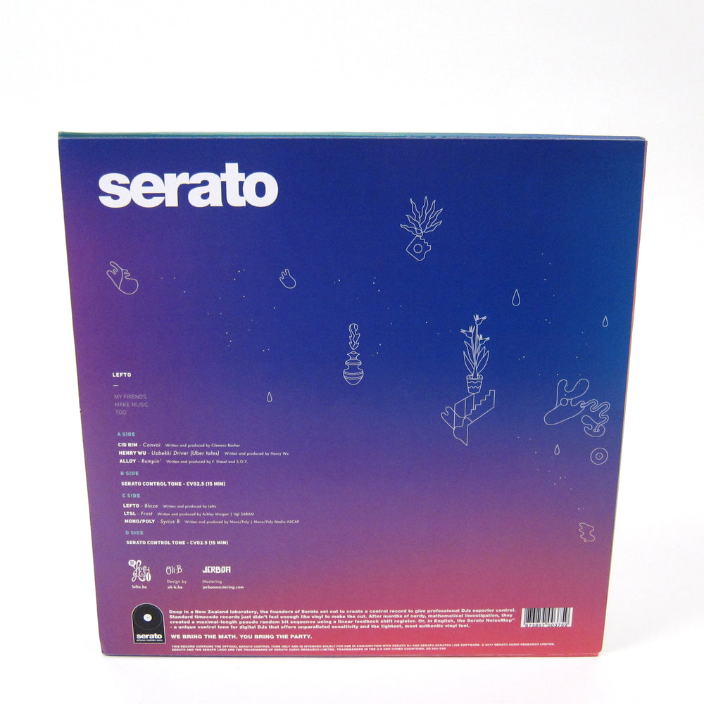 Lefto: My Friends Make Music Too (Serato Control Vinyl, Colored Vinyl) Vinyl 2LP