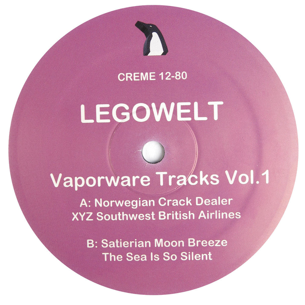 Legowelt: Vaporware Tracks Vol.1 Vinyl 12"