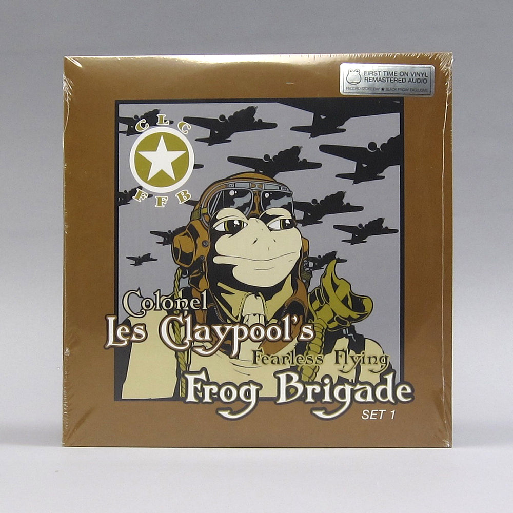 Colonel Les Claypool's Fearless Flying Frog Brigade: Live Frogs Sets 1 & 2 (Colored Vinyl) Vinyl 3LP (Record Store Day)