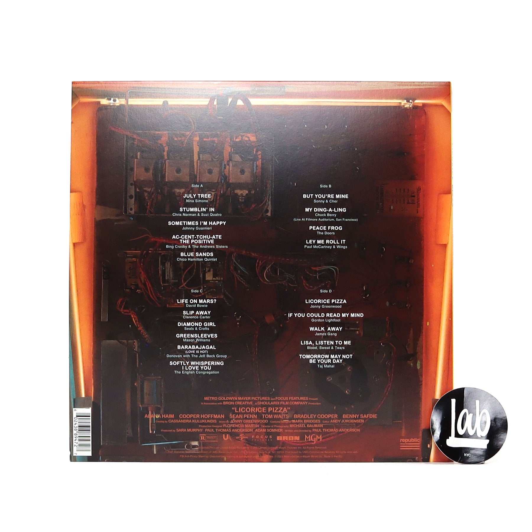 Licorice Pizza Licorice Pizza Original Soundtrack Vinyl 2LP