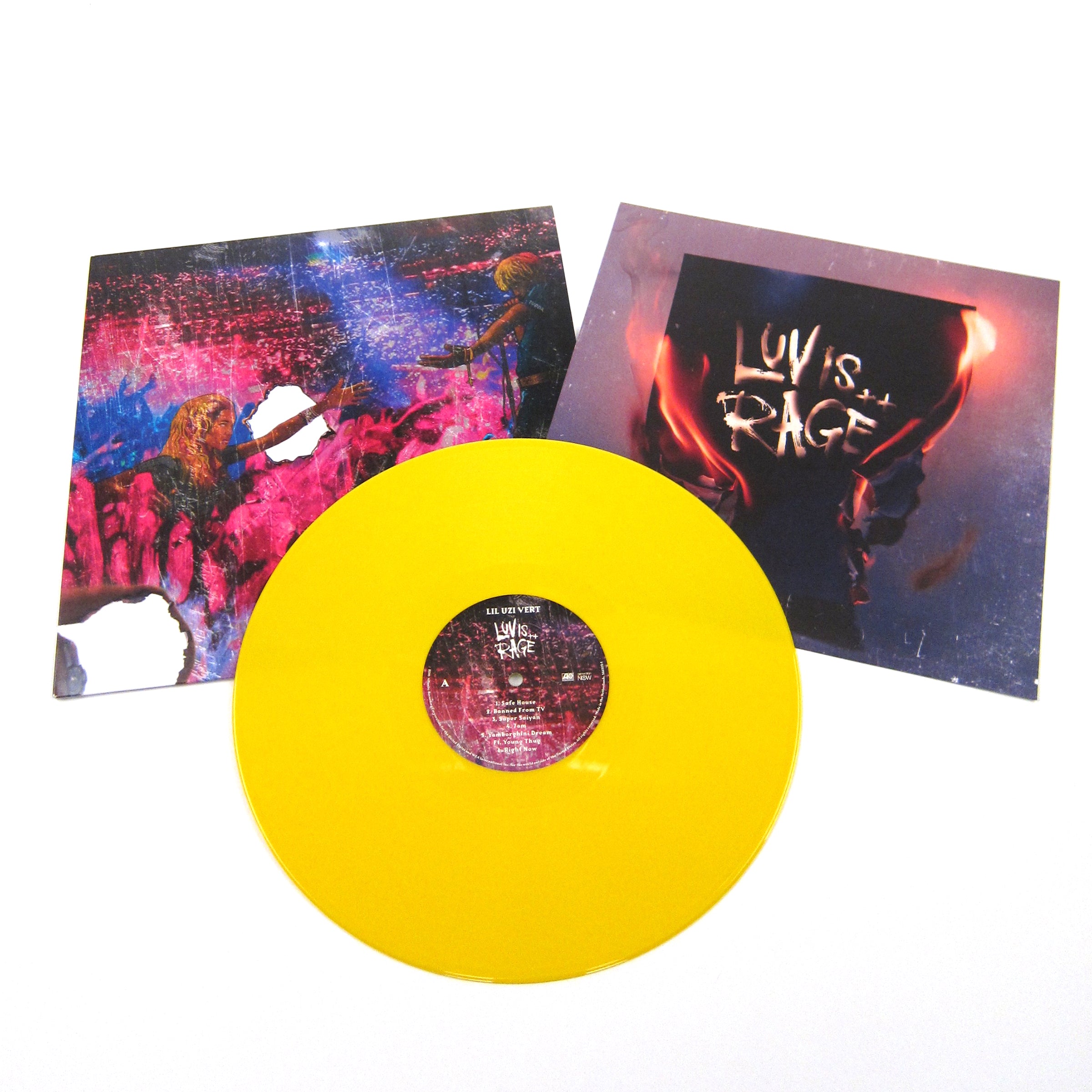 Lil Uzi Vert: Luv is Rage (Yellow Vinyl) Vinyl LP (Record Store