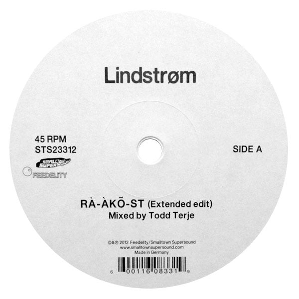 Lindstrom: Ra-Ako-St (Todd Terje Remixes) 12"