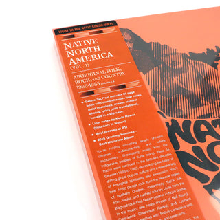 Light in the Attic: Native North America Vol.1  vinyl clear