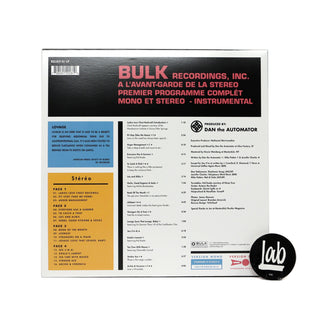 Lovage: Music To Make Love To Your Old Lady By Instrumentals (Indie Exclusive Colored Vinyl) Vinyl 2LP