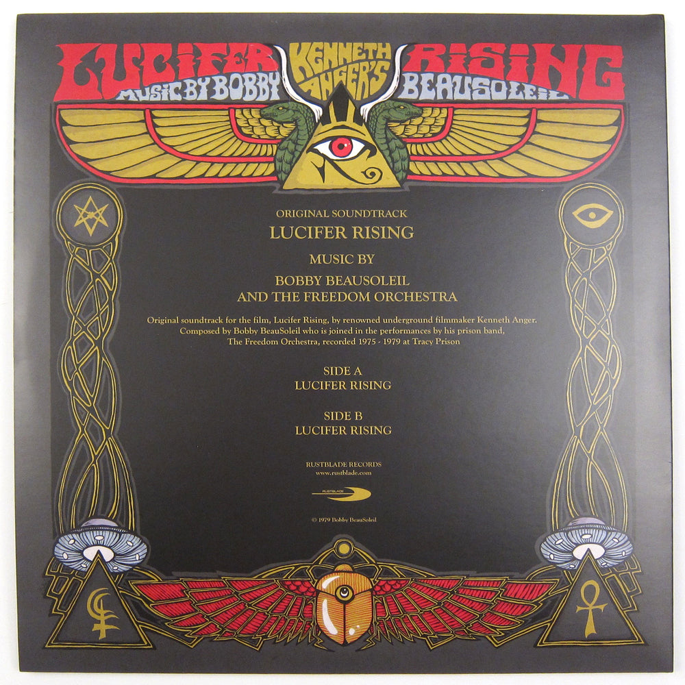 Bobby Beausoleil: Lucifer Rising Soundtrack (Colored Vinyl) Vinyl LP
