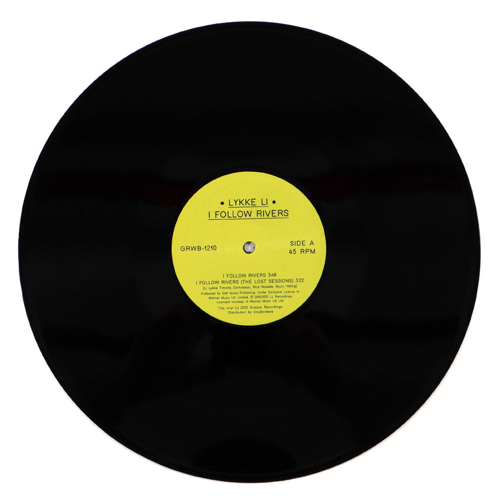 Lykke Li: I Follow Rivers (The Magician Remix) Vinyl 12"