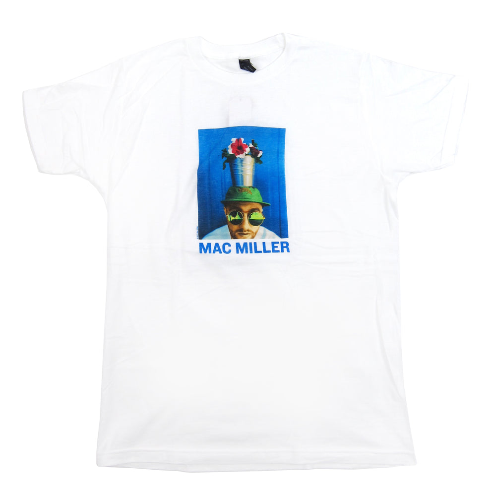 Mac Miller: Flower Pot Shirt - White