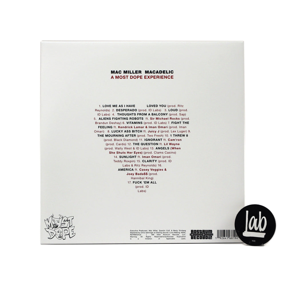Mac Miller: Macadelic 10th Anniversary (Colored Vinyl)