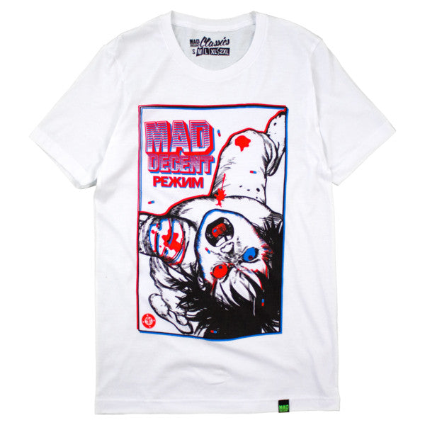 Mad Decent: Mishka x Mad Decent RB3D Shirt - White