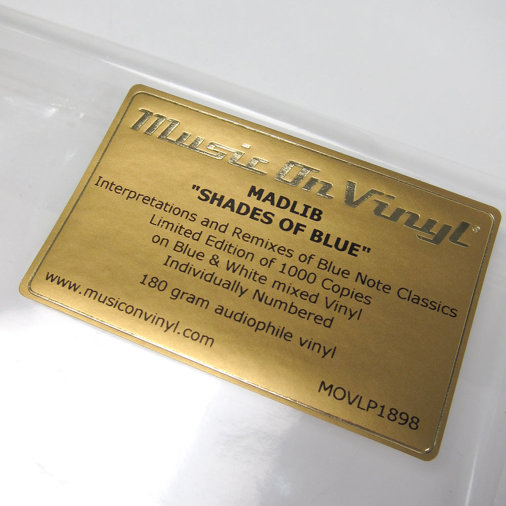 Madlib: Shades Of Blue (Music On Vinyl 180g, Colored Vinyl) Vinyl 2LP