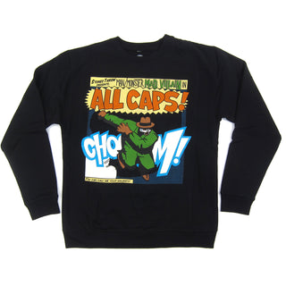 Stones Throw: Madvillain All Caps! Crewneck Sweatshirt