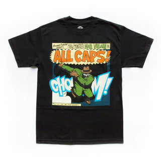 Stones Throw: Madvillain All Caps Shirt - Black