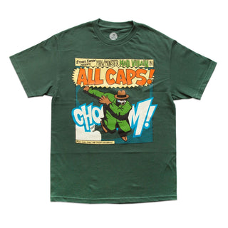 Madvillain: All Caps Shirt - Green