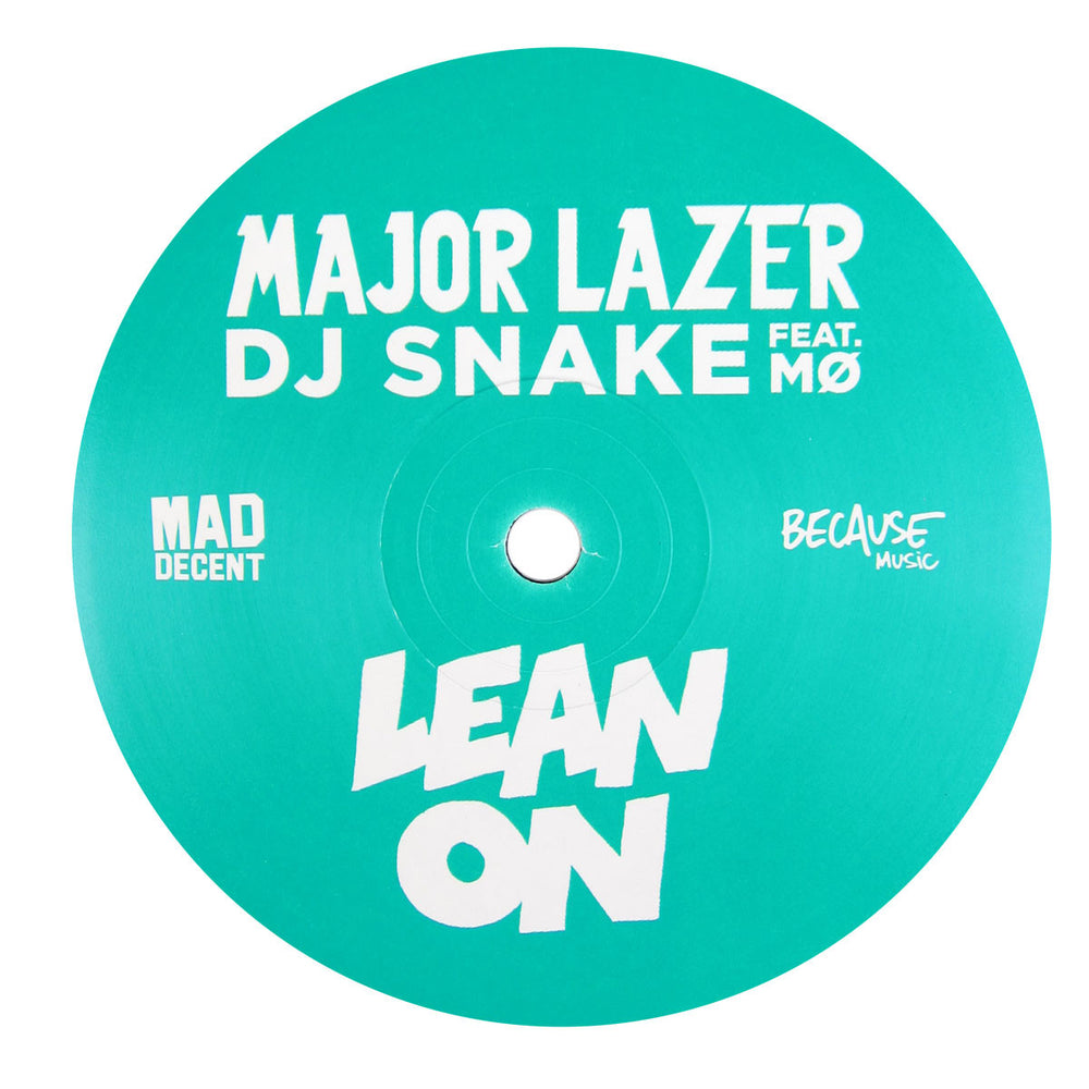 Major Lazer x DJ Snake: Lean On (Fono Remix) Vinyl 12"