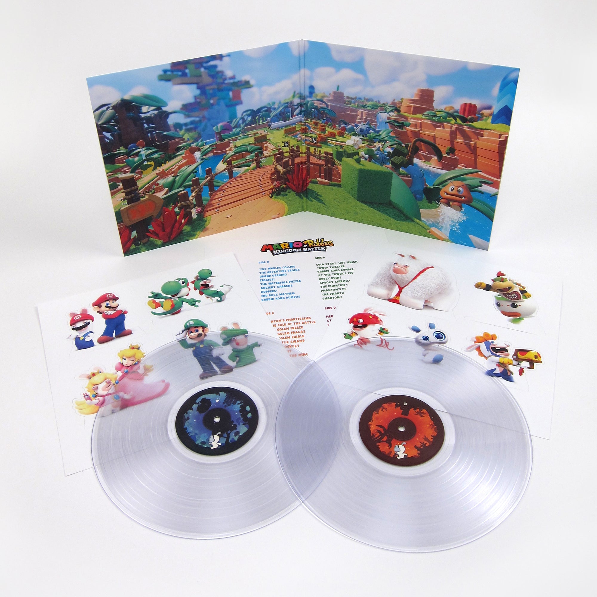 Grant Kirkhope: Mario + Rabbids Kingdom Battle Soundtrack Vinyl 2LP ...