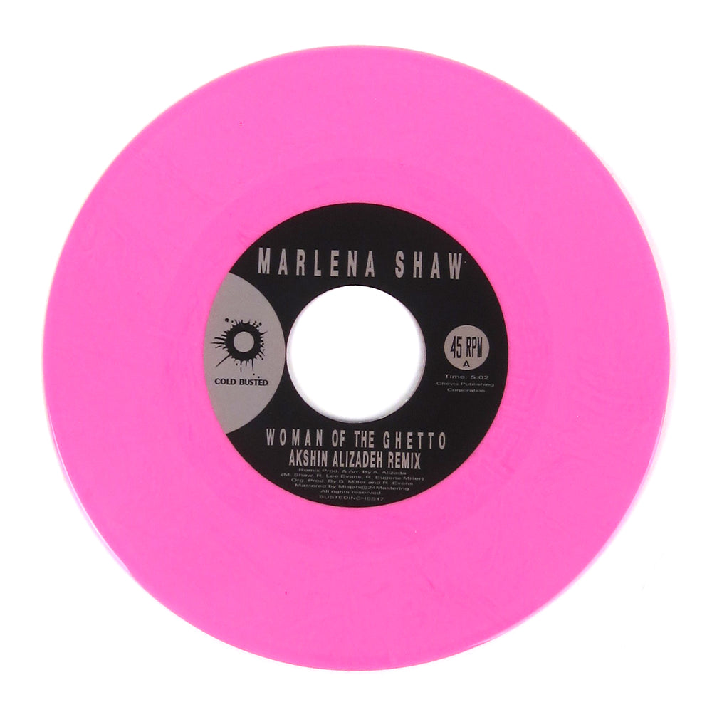 Marlena Shaw: Woman Of The Ghetto (Akshin Alizadeh Remix) (Colored Vinyl) Vinyl 7"
