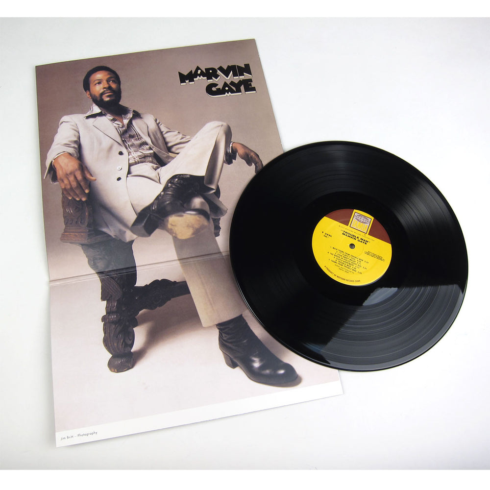 Marvin Gaye: Trouble Man OST Vinyl LP detail