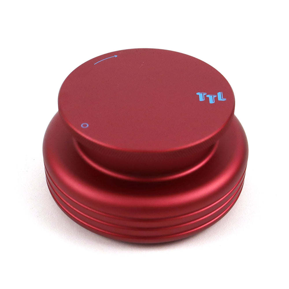 MasterSounds: Turntable Weight Record Stabilizer - Turntable Lab Edition - Red