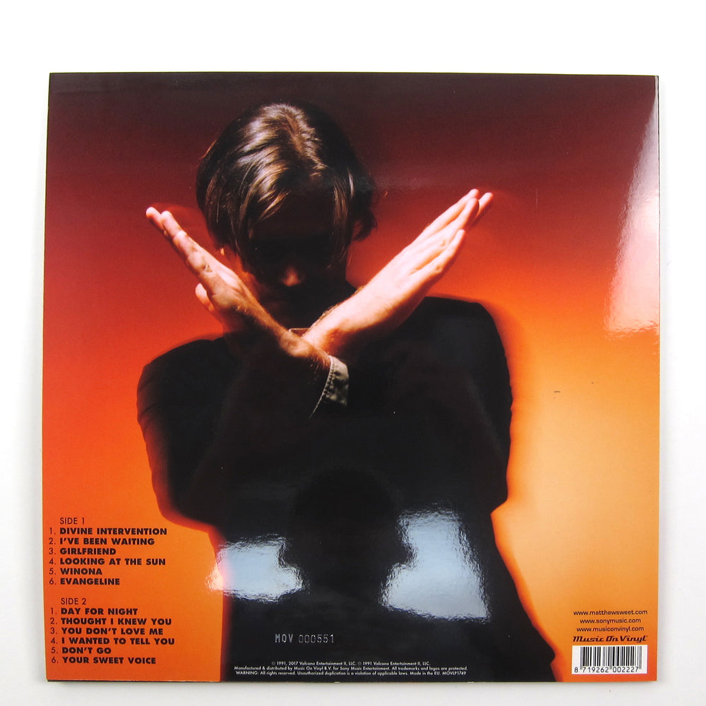 Matthew Sweet: Girlfriend (Music On Vinyl 180g, Colored Vinyl) Vinyl LP
