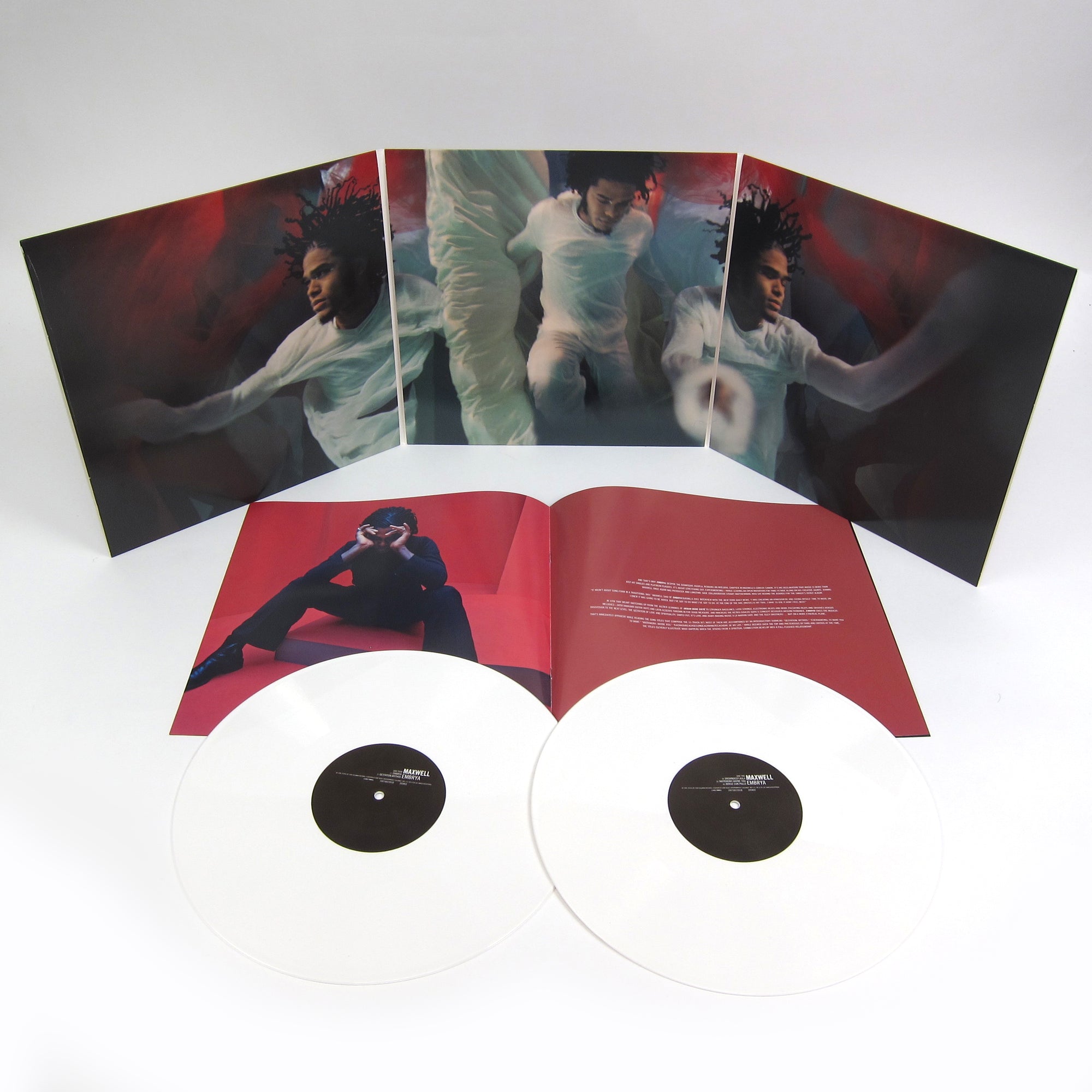 Maxwell: Embrya (White Vinyl) Vinyl 2LP — TurntableLab.com