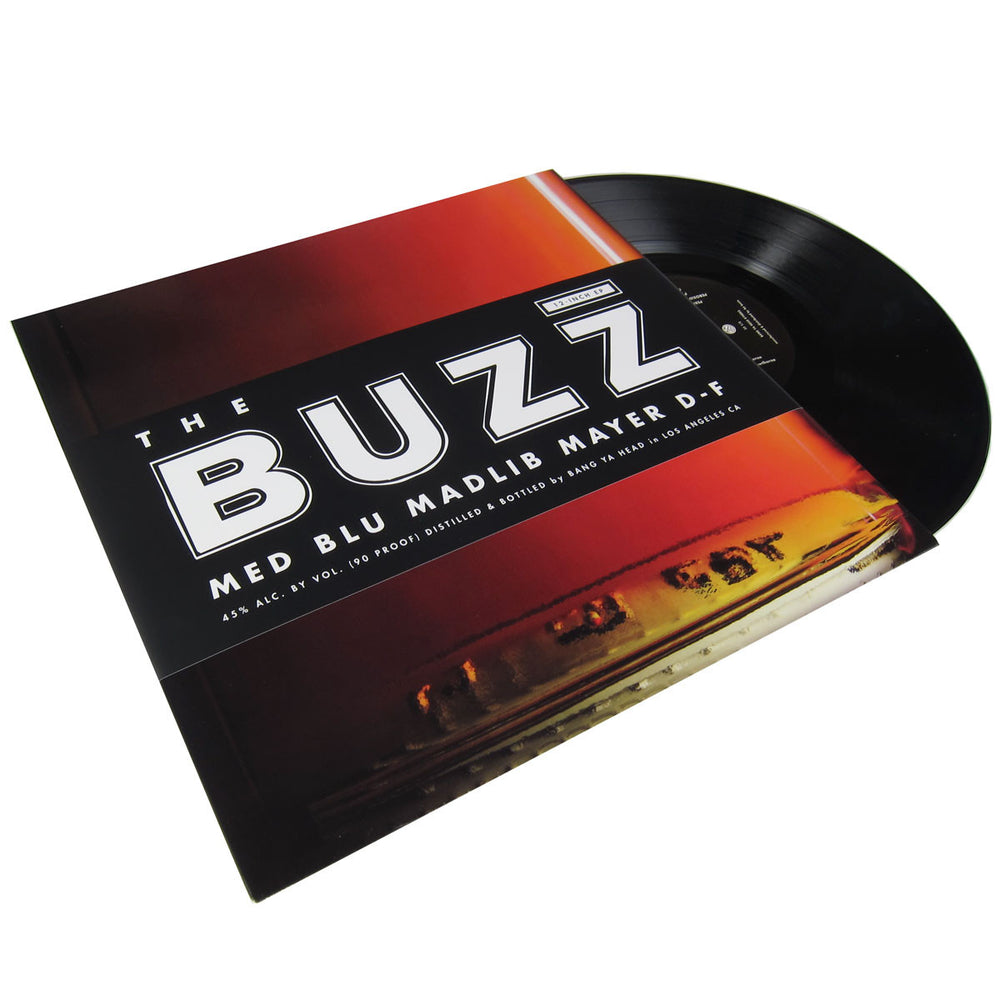 MED / Blu / Madlib: The Buzz EP (feat Mayer Hawthorne & Dam-Funk) 12"