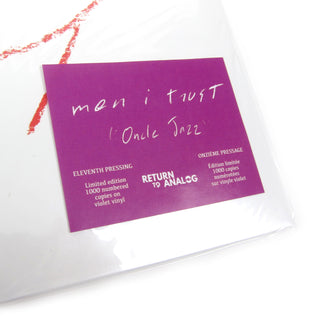 Men I Trust: Oncle Jazz (Violet Colored Vinyl) Vinyl 2LP