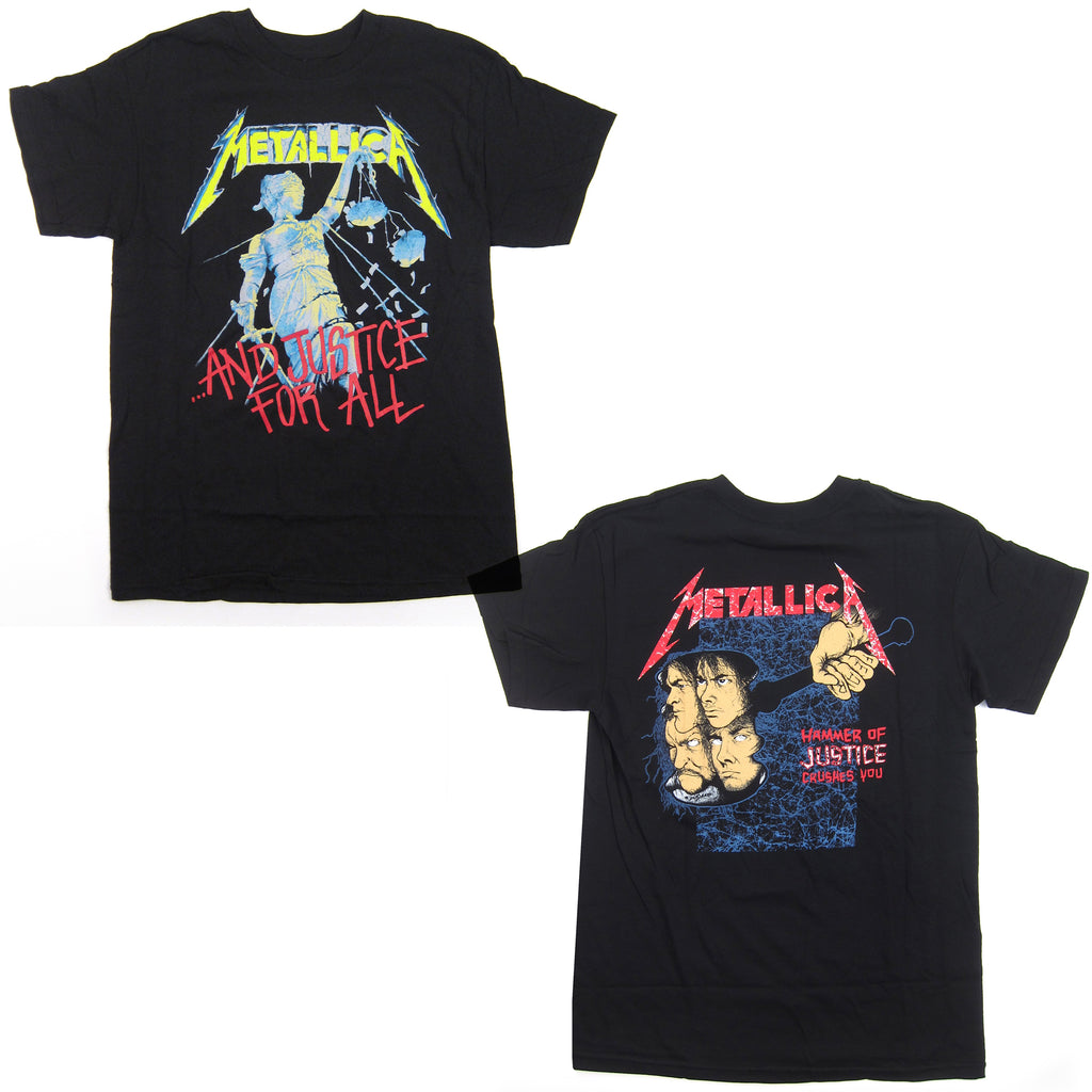 Metallica: And Justice For All Shirt - Black — TurntableLab.com