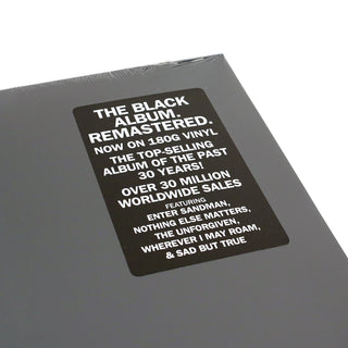 Metallica: Metallica (Black Album) Vinyl 2LP