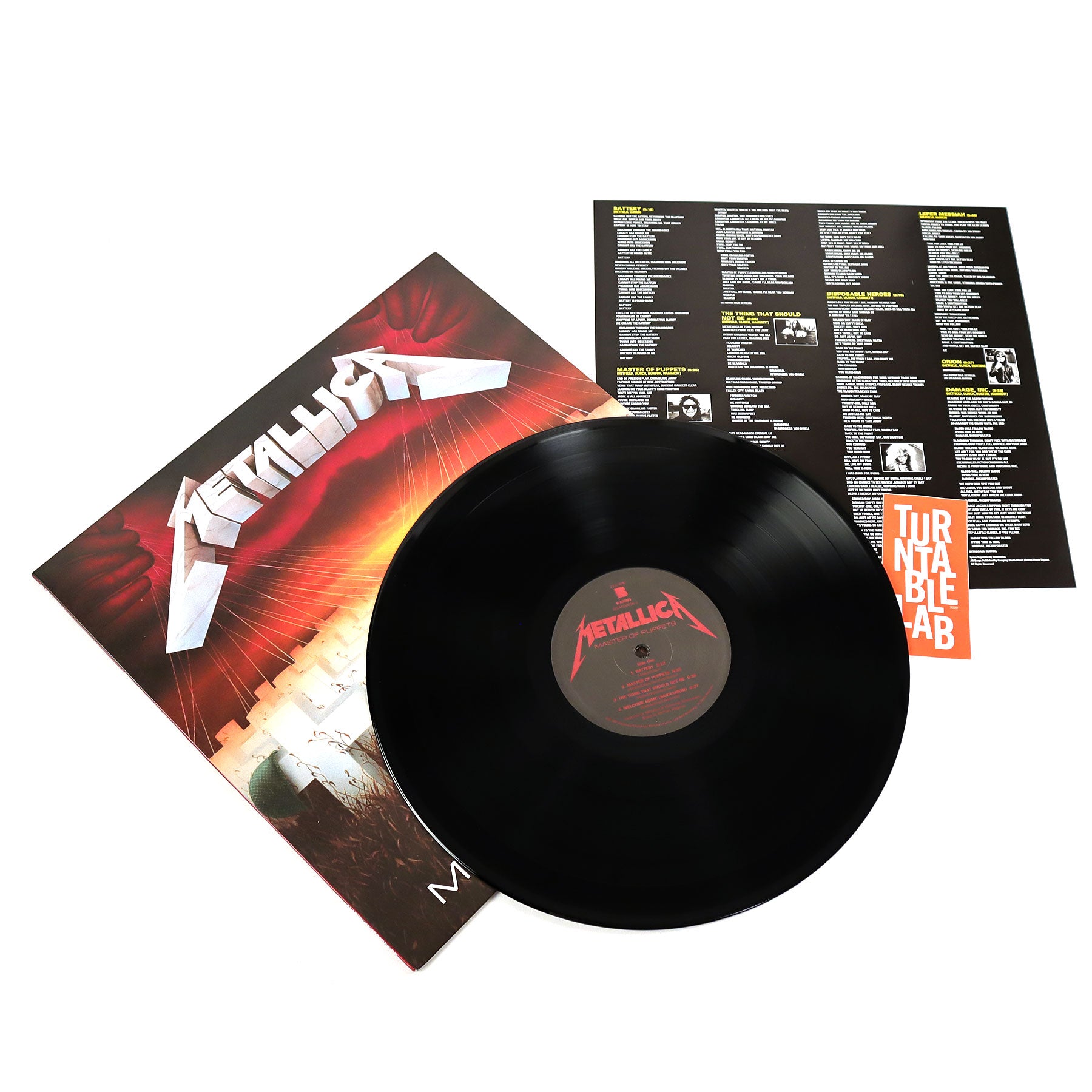 Metallica: Master Of Puppets Vinyl LP – TurntableLab.com