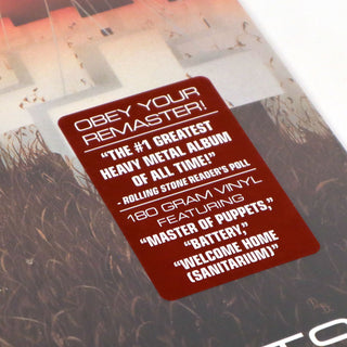 vMetallica: Master Of Puppets Vinyl LP