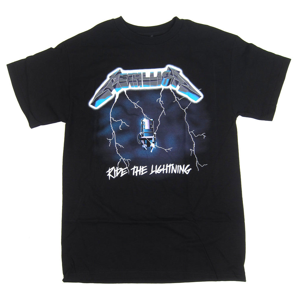 Metallica: Ride The Lightning Shirt - Black