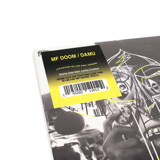 MF Doom x Damu The Fudgemunk: Coco Mango Sliced & Diced (Neon Yellow Colored Vinyl) 