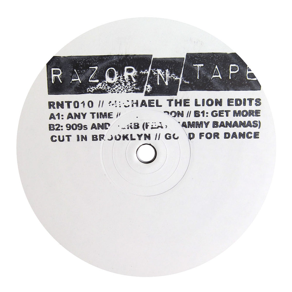 Michael The Lion: Razor N Tape Edits (Sammy Bananas) Vinyl 12"