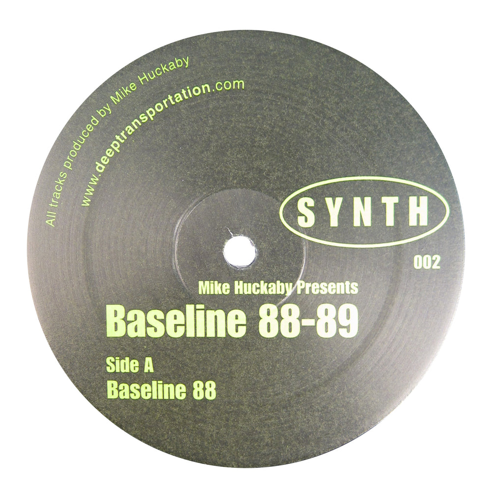 Mike Huckaby: Baseline 88-89 Vinyl 12"