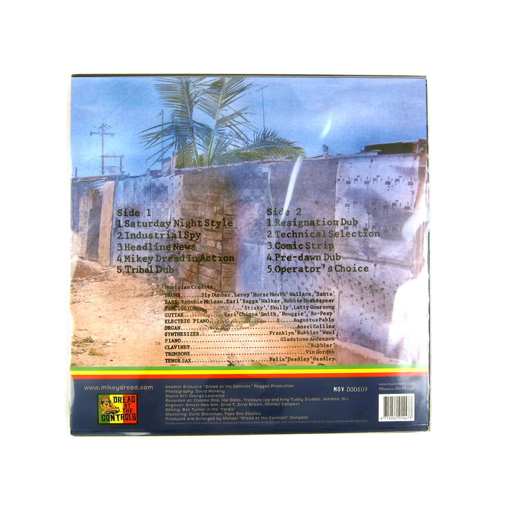 Mikey Dread: African Anthem Dubwise (Music On Vinyl 180g Colored Vinyl) Vinyl LP