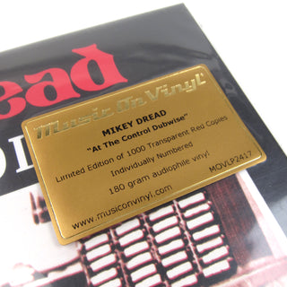 Mikey Dread: Dread At The Control Dubwise (Music On Vinyl 180g, Colored Vinyl) Vinyl LP