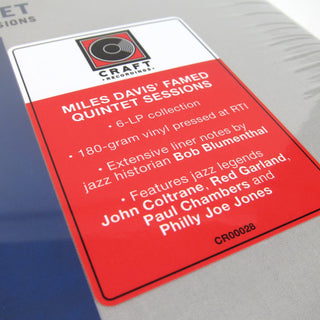 Miles Davis Quintet: The Legendary Prestige Quintet Sessions Vinyl 6LP