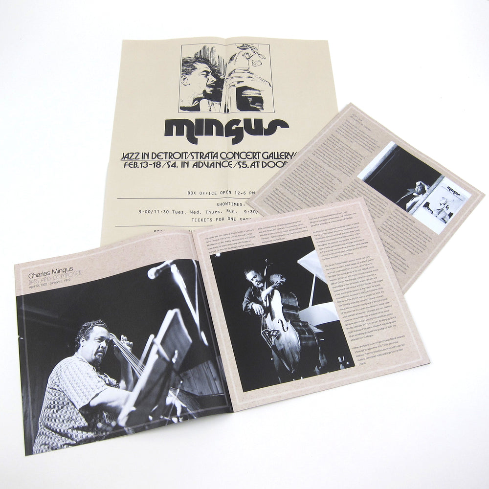Charles Mingus: Jazz in Detroit / Strata Concert Gallery / 46 Selden (180g) Vinyl 5LP Boxset