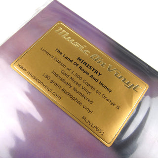 Ministry: Land Of Rape & Honey (Music On Vinyl 180g, Colored Vinyl) Vinyl LP