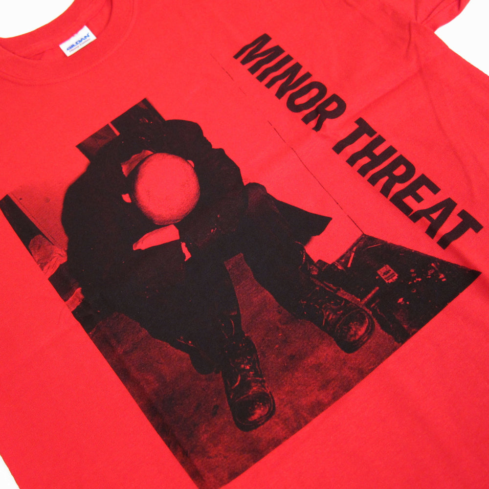Minor Threat: LP Shirt - Red detail