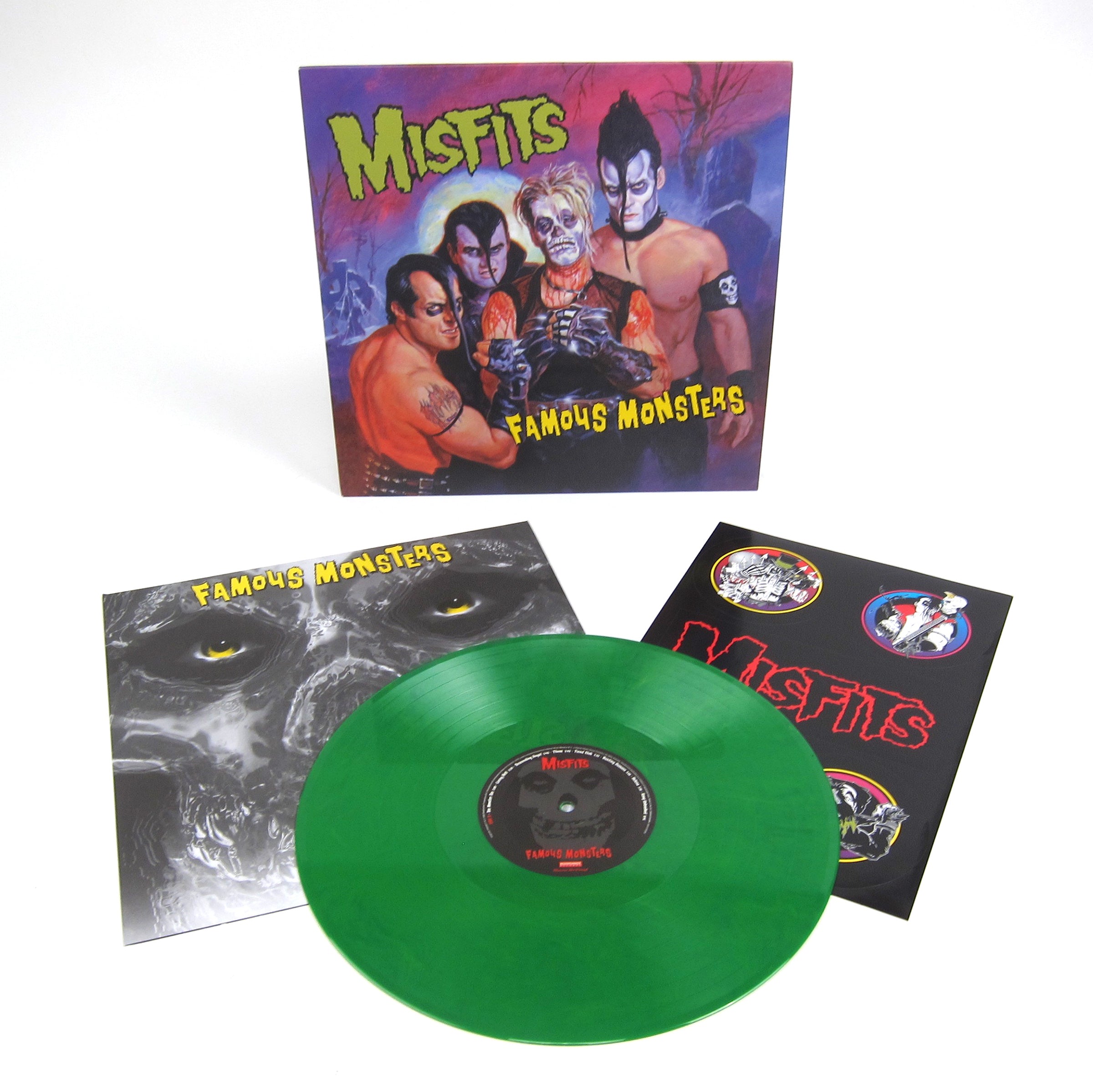 misfits famous monsters vinyl Misfits: Famous Monsters (Music On Vinyl 180g, Green Marbled Vinyl) Vinyl LP – TurntableLab.com