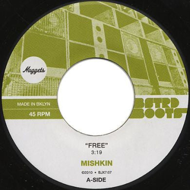 Mishkin: Free / Livin' Trouble (Linval Thompson, Cedric Brooks) Vinyl 7"