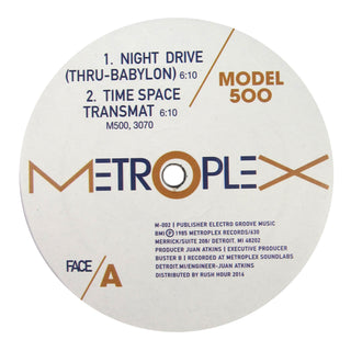 Model 500: Night Drive (Juan Atkins) Vinyl 12"