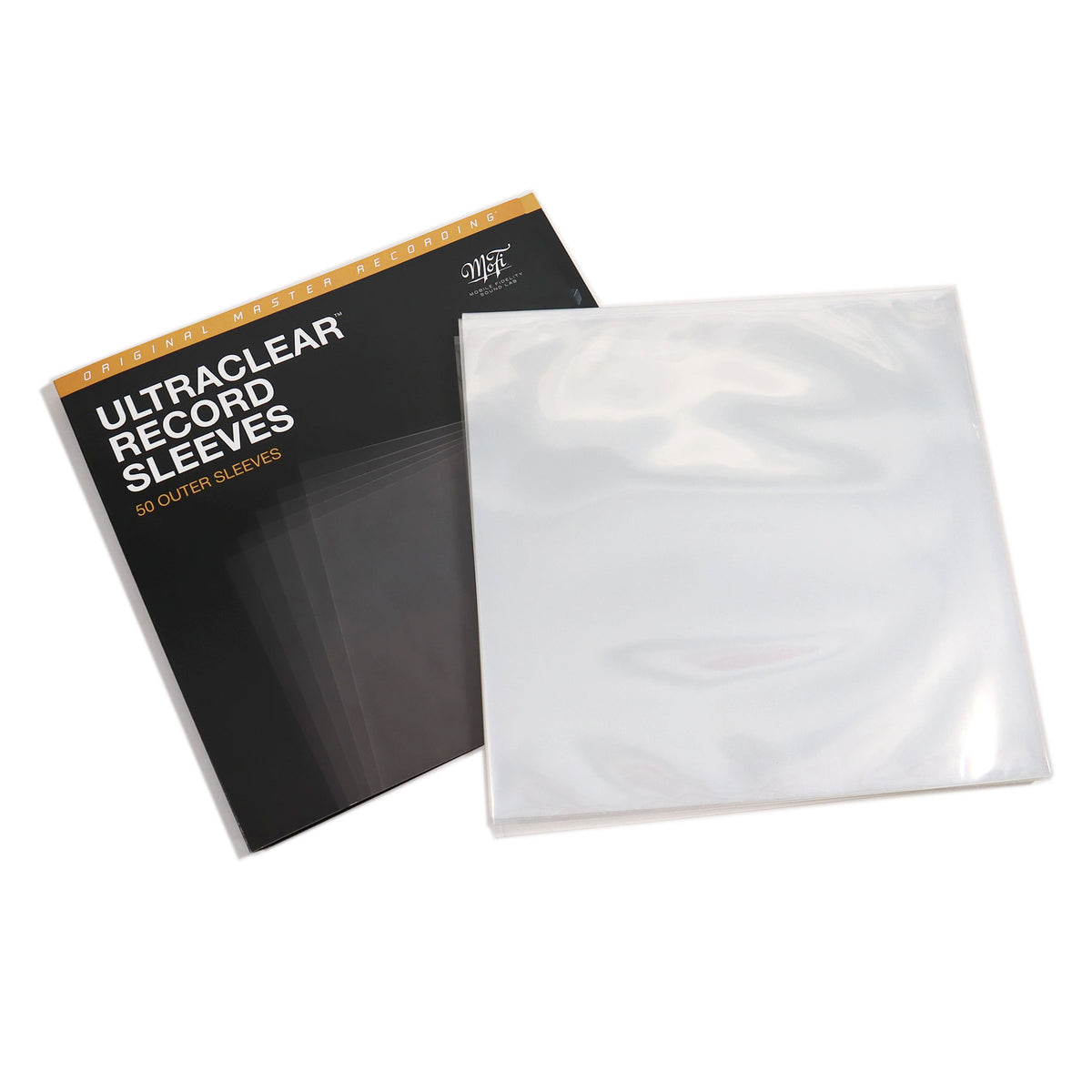 50) – 12” 4mil Outer LP Record Sleeves - Polyethylene - Music Record Shop