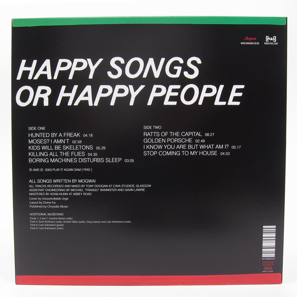 Mogwai: Happy Songs For Happy People (180g) Vinyl LP