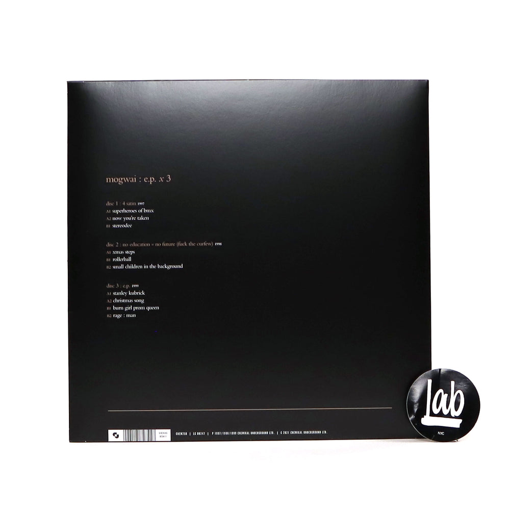 Mogwai: EPx3 (Indie Exclusive Colored Vinyl) Vinyl 3LP