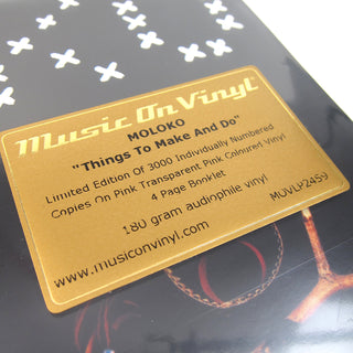 Moloko: Things To Make And Do (Music On Vinyl 180g, Colored Vinyl) Vinyl 2LP