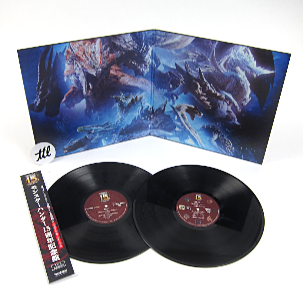 Capcom Sound Team: Monster Hunter Soundtrack - 15th Anniversary (Japanese Import, 180g) Vinyl 2LP