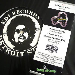 Moodymann: Sloppy Cosmic / Hangover Vinyl 12" detail